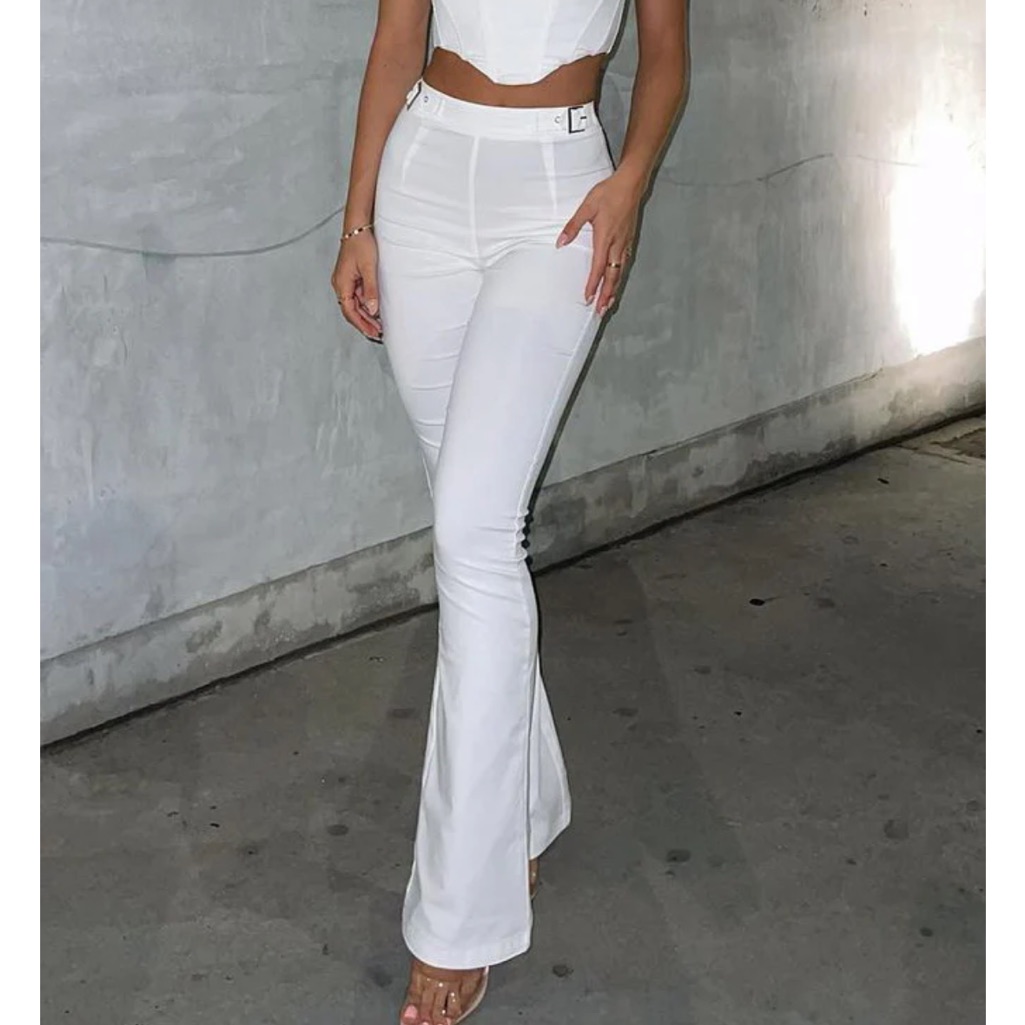 White Fox  White Pants